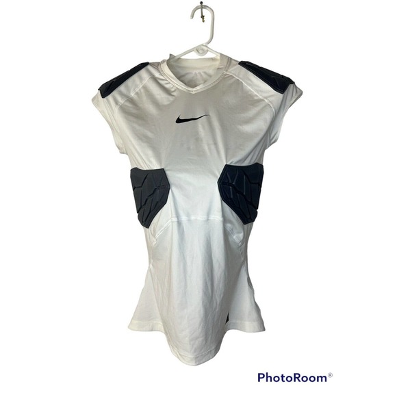 Nike | Other | Nike Pro Combat Hyperstrong Deflex Padded White Rib ...